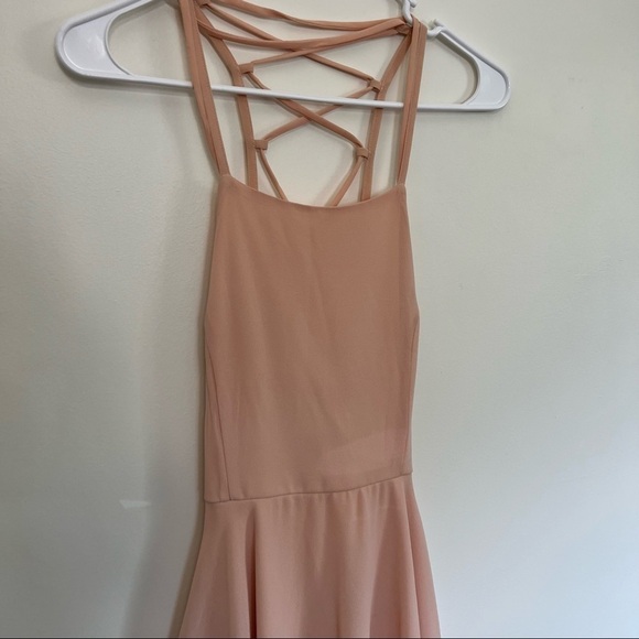 Lulus strappy backless skater dress - Picture 7 of 11